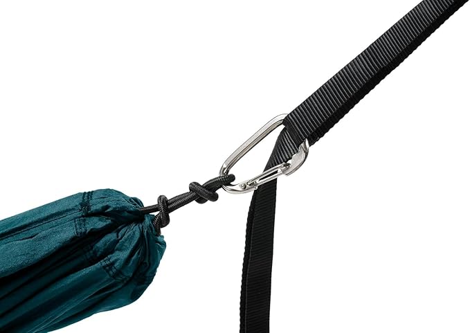ENO TravelNest Hammock & Straps Combo - Portable Hiking and Camping Hammock with Straps Included - Travel Hammock for Camping, Hiking, Backpacking, a Festival, or The Beach - Marine EaglesNestOutfitters