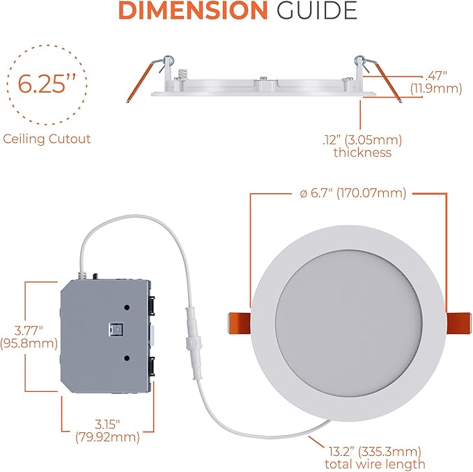 HALO HLB 6 inch LED Recessed Lighting Canless Dimmable Wet Location Selectable Lumens and Selectable Color 27/30/35/40/5000K 4-Pack Indoor Outdoor Soffit Ceiling Lights HLB6LSFS5-4PK HALO