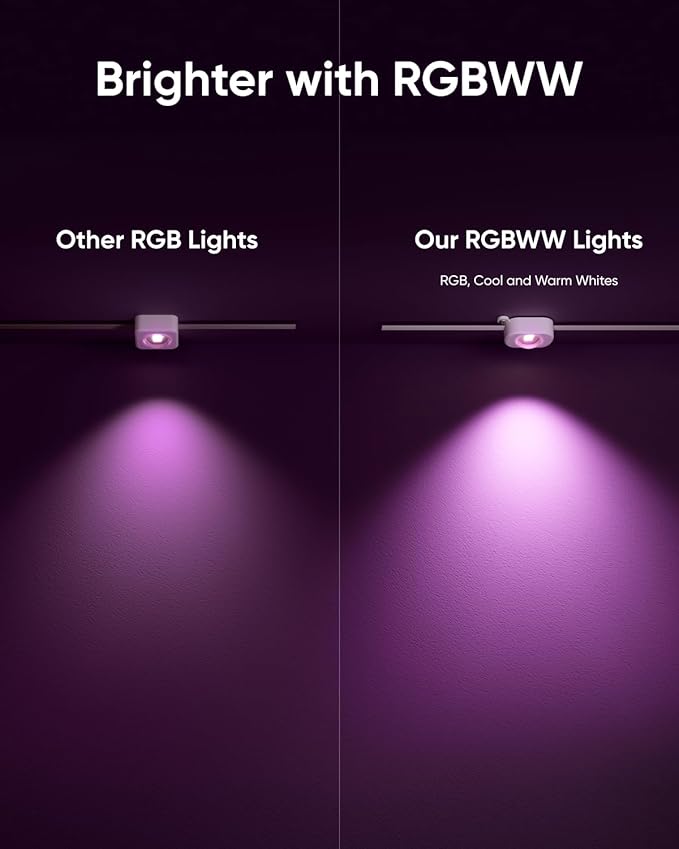 eufy Permanent Outdoor Lights E22, 100ft+ 50ft kit (Total 150ft) with 90 Triple-LED Lights, Smart RGBWW, Up to IP67 Waterproof, AI Lighting Themes for Halloween, Christmas, Links with Cameras, White eufy