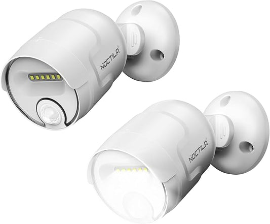 Rechargeable Battery Operated Motion Sensor Light,4000mAh Battery Powered Spotlight 600 Lumen Outdoor IP65 Waterproof for Porch,Yard,Wall,Garden Noctila