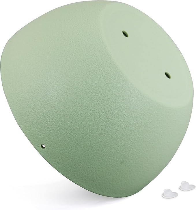 12 inch Large Hanging Planters Plant Pots for Indoor Outdoor Plants, 2 Pack Hanging Flower Pots with Drainage Holes and Chain for Garden Porch, Plastic Hanging Baskets for House Plants, Green Meowell