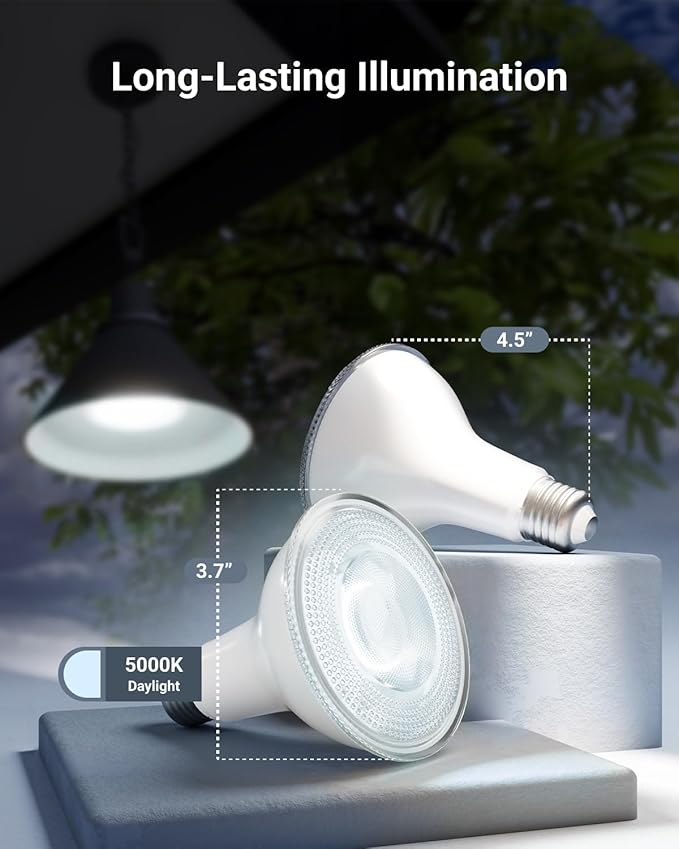 Sunco 24 Pack LED PAR30 Dusk to Dawn Light Bulb for Outside Porch, Patio, Backyard, 11W=75W, 850 LM, 5000K Daylight , Non-Dimmable, Photocell Sensor, UL SuncoLighting
