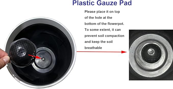 24,21,11 Inch Large Plastic Planters with Drainage Hole and Saucer - Set of 3 Tall Plant Pots Indoor Flower Pot Tall Round Planters Outdoor Large Tall Planter MinCHI257