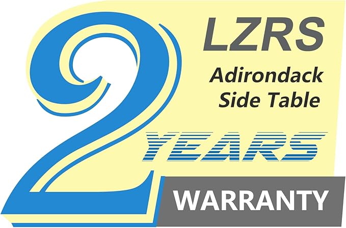 LZRS Adirondack Square Outdoor Side Table for Patio, Pool Composite Patio Table,HDPE End Tables for Backyard,Pool, Indoor Companion, Easy Maintenance & Weather Resistant(Dark Green) LZRSPET