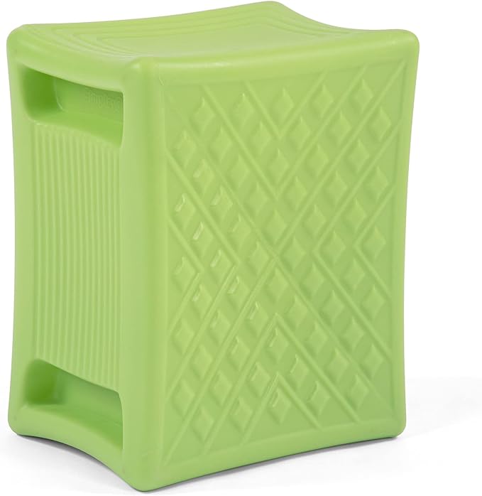 Simplay3 Handy Home 3-Level Heavy Duty Work/Garden Seat - 12" x 15" x 9" - Green, Made in USA Simplay3