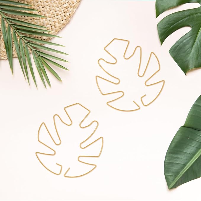 6PCS Iron Monstera Plant Support, Uniquely Designed Indoor Plant Accessories, Stable Plant Support Stakes for Indoor Plant, Turtle Shell Bamboo Clamp Set for Thriving Growth Rootora
