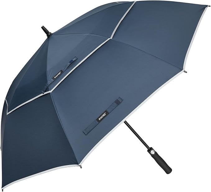 G4Free 47/54/62/68/72 Inch Automatic Open Golf Umbrella Oversize Extra Large Double Canopy Vented Windproof Waterproof Stick Umbrellas G4Free