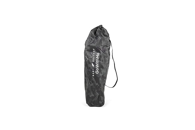 Baby Delight Go with Me Venture Portable Chair | Indoor and Outdoor | Sun Canopy | 3 Child Growth Stages | Carbon Camo BabyDelight