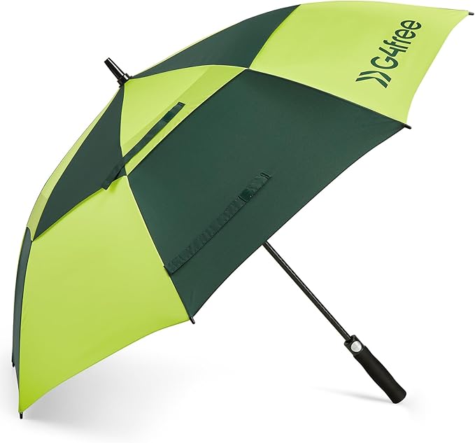 G4Free 47/54/62/68/72 Inch Automatic Open Golf Umbrella Oversize Extra Large Double Canopy Vented Windproof Waterproof Stick Umbrellas G4Free
