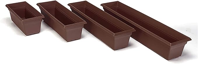 Root & Vessel 16363, Brown, Countryside Flower Box Planter, 36-Inch Novelty