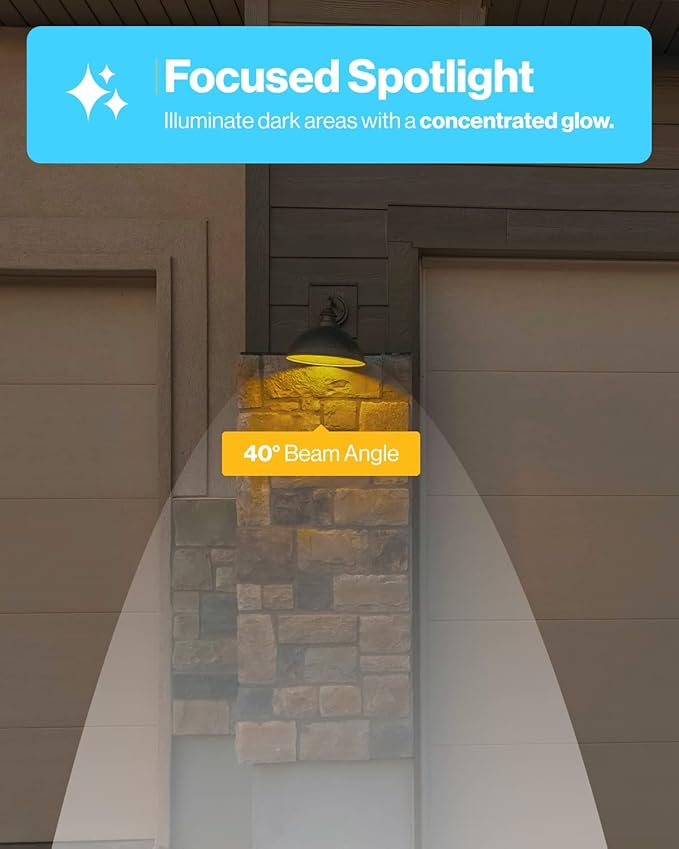 Sunco 30 Pack Outdoor LED Flood Home Patio Driveway Light, Waterproof PAR38 LED Bulb, CRI90, 3000K Warm White, 1050 Lumens, 100W Equivalent 13W, Dimmable, Wet-Rated, E26 Base UL SuncoLighting