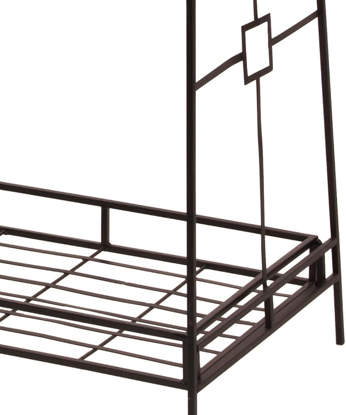 Panacea Products Forged 3-Tier Plant Stand, Black Panacea