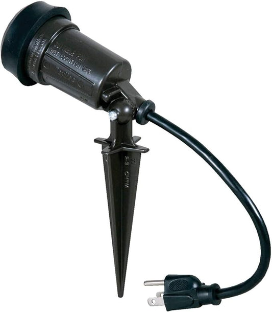 Hubbell-Bell SL101B Portable Spike Light Par 38 Bulb Bronze Finish, 75-150 Watt BELL