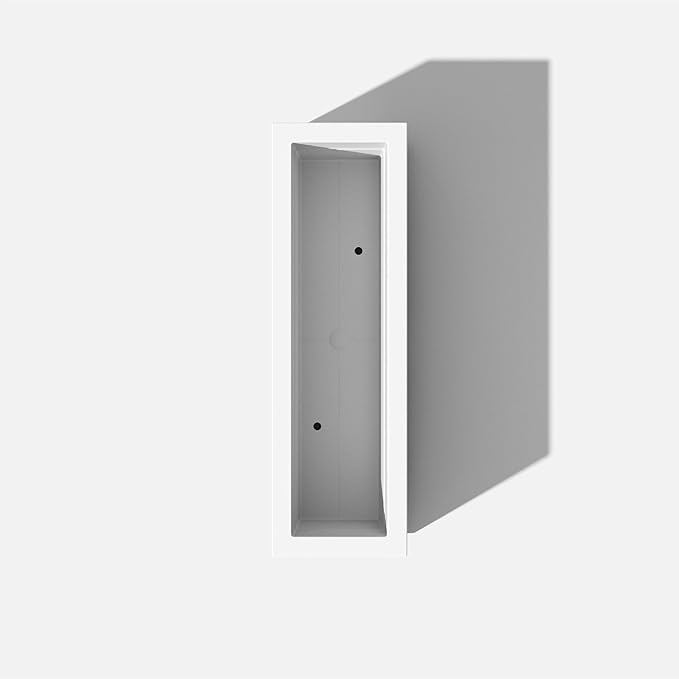 Veradek Block Series Long Box Planter - Large Rectangular Planter for Indoor or Outdoor Patio/Porch | Durable All-Weather Use with Drainage Holes | Modern Décor for Tall Plants, Flowers or Shrubs VeradekOutdoor