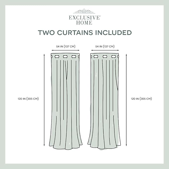 Exclusive Home Cabana Solid Indoor/Outdoor Light Filtering Hook-and-Loop Tab Top Curtain Panel Pair, 54"x84", Mecca Orange Exclusive+Home