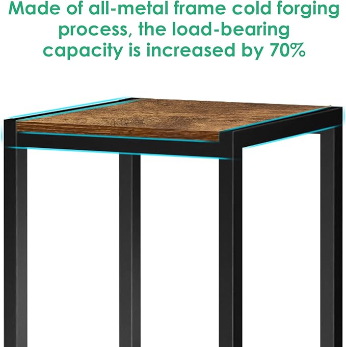 Plant Stand Indoor, 31.5'' Tall Wood Plant Stands Heavy Duty Pedestal Stand for Indoor Outdoor, Modern Corner Flower Stand for Patio, Living Room, Balcony Lilybud--lily