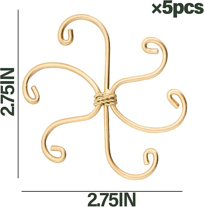 Monstera Plant Stem Support Set - 5 Durable Stabilizers (2.75"x2.75") for Indoor Plants, Leaf Holder & Cactus Stake - Keep Monstera Healthy & Upright - Ideal Gift for Plant Lovers Yohsnor