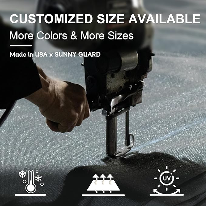 SUNNY GUARD Sun Shade Sail 16'x16'x22' Triangle Graphite Grey UV Block Sunshade for Backyard Yard Deck Patio Garden Outdoor Activities and Facility(We Make Custom Size) SUNNYGUARD