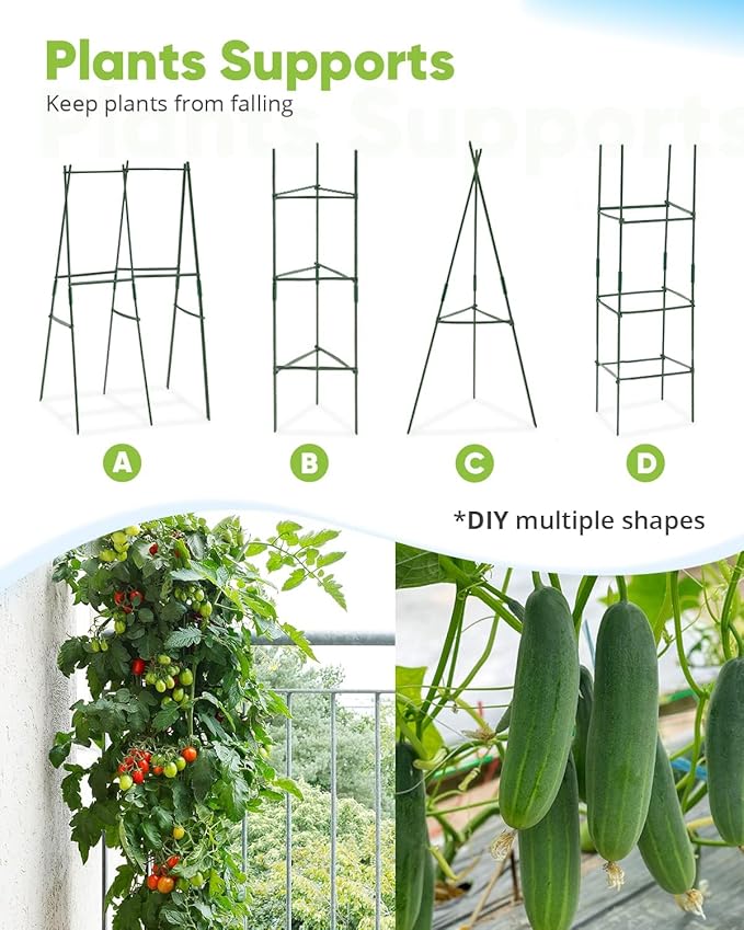 Quictent Galvanized Raised Garden Bed 4x3x2ft Tall Garden Bed Extra Height 22.4" Hold 24cft Soil Outdoor Heightened Planter Box for Deep Root Vegetables Herbs Tomato Cage Included, Silver QUICTENT