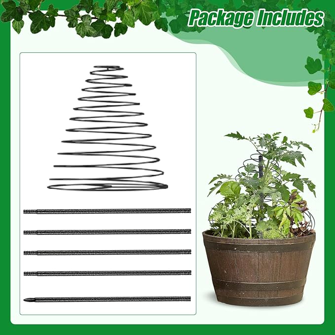 Trellis for Climbing Plants Outdoor, 73inch Tall Plants Trellis Support Metal Garden Trellis for Vegetables Flowers Plants Vine Support Daneried