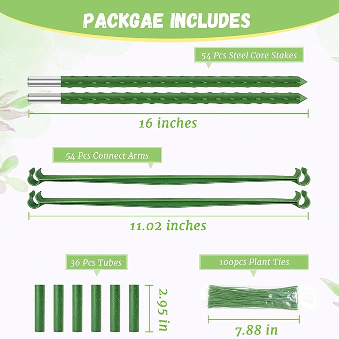 Legigo 6-Pack Tomato Cage for Garden Plant Support- Up to 48inch Garden Stakes Tomato Cage, Tomato Trellis for Potted Plants, Tomato Cages Plant Stakes for Climbing Vegetables Plants Flowers Legigo