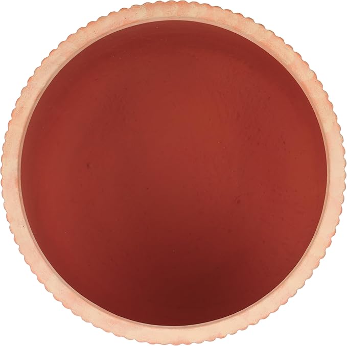 SAFAVIEH Outdoor Collection Lucca Terracotta Cement Ficonstone Planter Pot SAFAVIEH