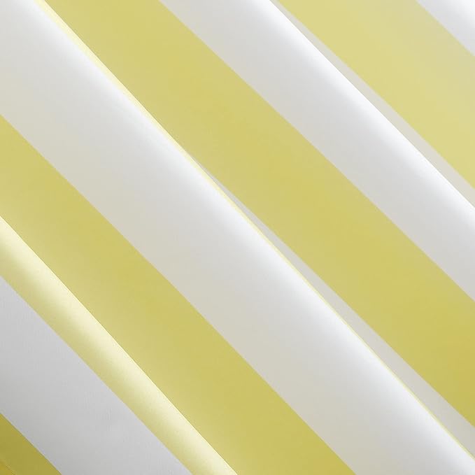 Sun Zero Valencia Cabana Stripe Indoor/Outdoor UV Protectant Energy Efficient Grommet Curtain Panel SunZero%E2%84%A2