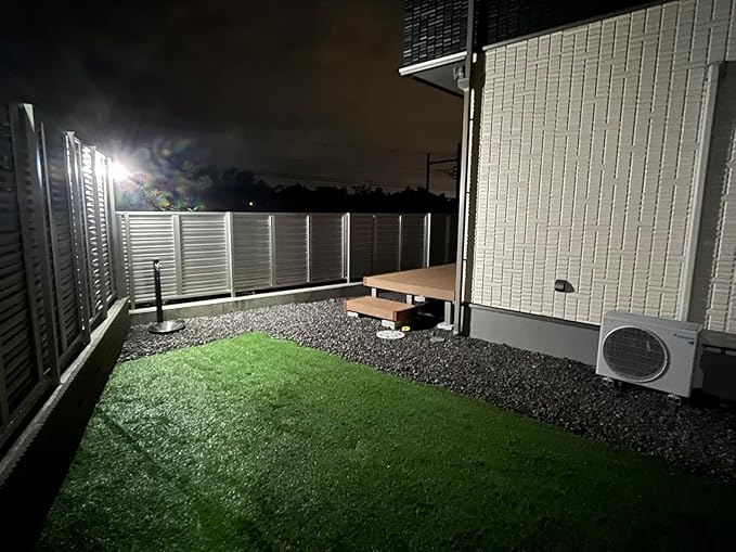intelamp Solar Outdoor Lights,6000mAh Motion Sensor with Dual Sensors,Waterproof Solar Flood Lights 270°Wide Angle for Outside with 3 Modes IntelampSolarLightingArtist