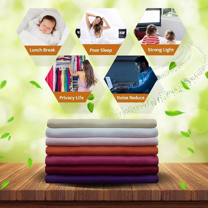NICETOWN Insulated Sliding Door Curtain - Wide Thermal Blackout Patio Door Curtain Panel, Sliding Door Drapes/Draperies with Grommet Top (Royal Purple, W100 x L84) NICETOWN