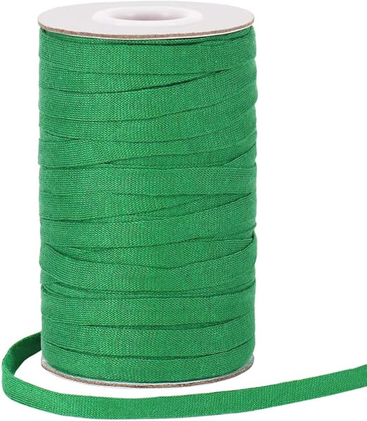 Plant Ties, 164 Feet 8mm Green Garden Twine Soft Garden String Stretchy Tree Supports Biodegradable for Tomato Plants, Climbing Roses and Vines Organizing Shintop