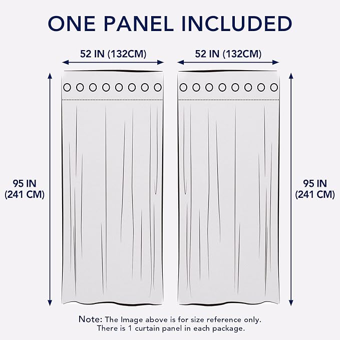 PureFit Outdoor Curtains for Patio Waterproof Weatherproof, UV Resistant Outside Curtains for Gazebo, Front Porch, Pergola, Sun Blocking Privacy Curtain, 52W x 95L inch, 1 Panel, Camel PureFit
