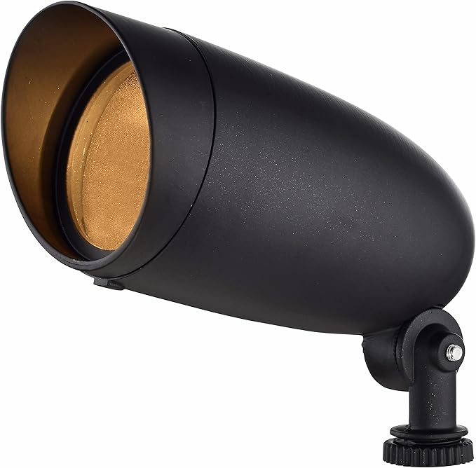 Nuvo SF76/646 One-Light Halogen Landscape Floodlight, Dark Bronze, 6.25-Inches Nuvo