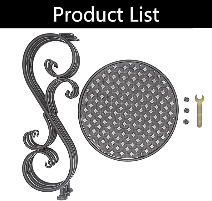 Metal Plant Stand, Heavy Duty Flower Pot Stand 17" Tall, Single Planter Holder for Indoor, Outdoor, Garden, Patio, Porch, Balcony, Home Decor, Black(1 Pack) BuyNow