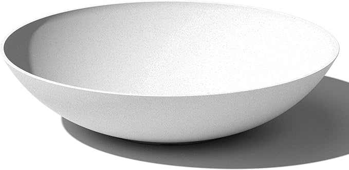 Veradek Mason Series Lane Bowl Planter| for Indoor or Outdoor Tabletops/Gardens |Made from Plastic-Stone Composite with Drainage Holes|Modern Décor for Flowers, Succulents, Small Plants VeradekOutdoor