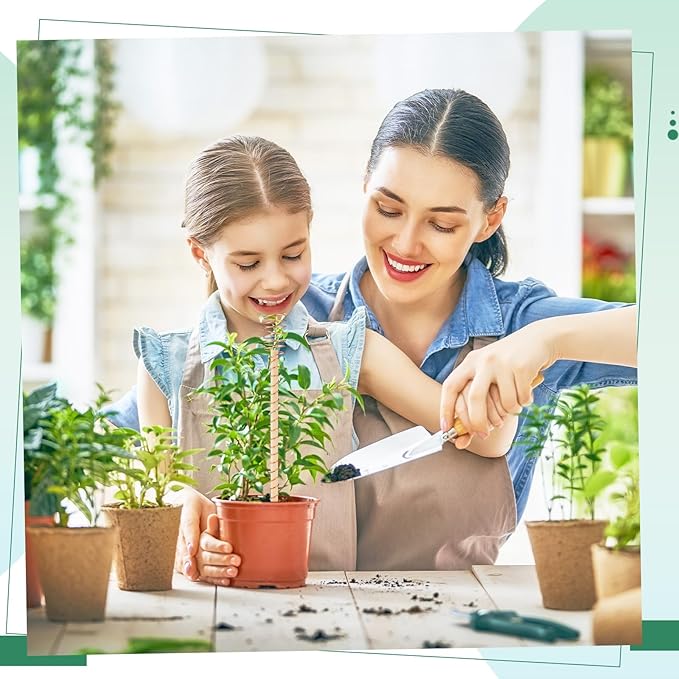18 Pcs Electroculture Plant Stakes 17 Inches Long Copper Garden Stakes Electroculture Copper Gardening Antenna for Growing Vegetable Garden Plants Support DoubleFill
