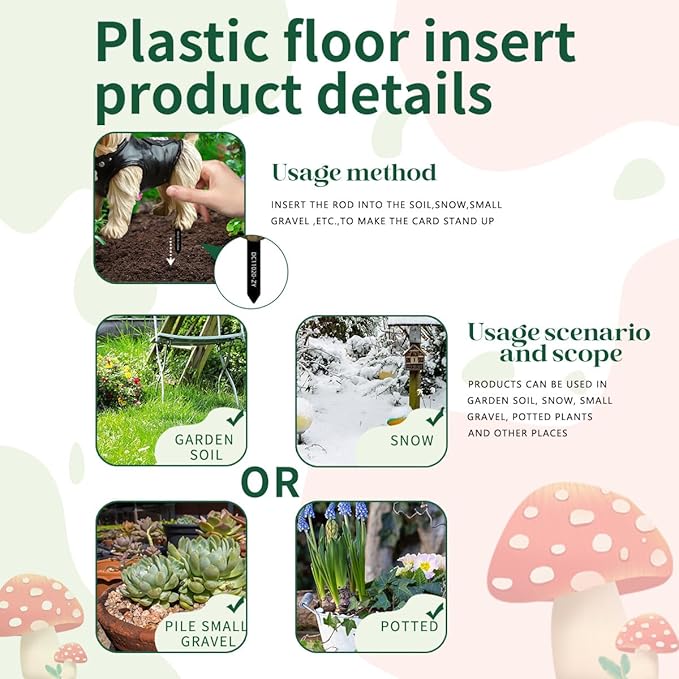 Fairy Garden Stake Decor, Acrylic 2D Garden Fairy Decoration, Fairy Garden Accessories for Outdoor Indoor Yard Lawn Pot Plants (Creative-Dog) WGKOMEGE