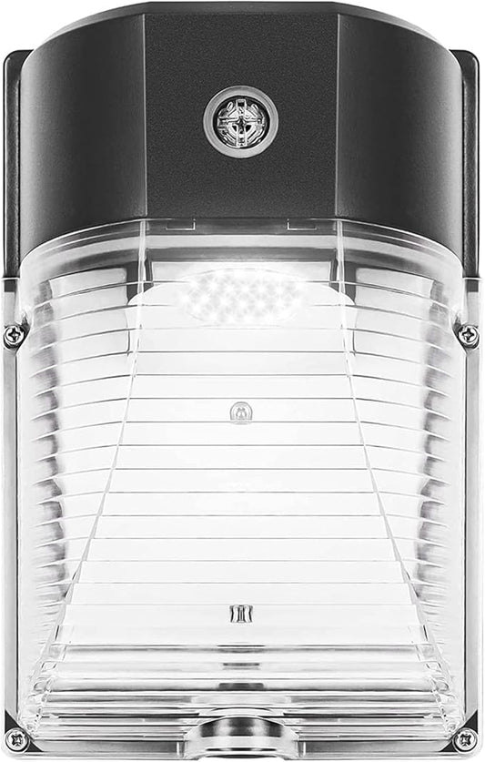 CINOTON 26W LED Wall Pack Light with Dusk to Dawn Sensor, 3000LM [100-277Vac] LED Wall Lights IP65 Waterproof Outdoor Security Flood Lighting for Garage Warehouse Garden 5000K-Daylight 1 Pack CINOTON