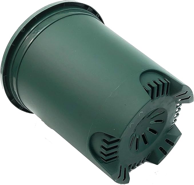 3 Gallon 10-Pack Nursery Pot Green Plastic Planters for Outdoor Indoor Plants Gardening Flower Pots Plant Pots with Drainage Holes CottaPlanters