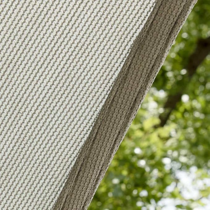Amgo 16' x 16' x 22.6' Grey Right Triangle Sun Shade Sail UPF50+ Canopy Awning AGSLT, 95% UV Blockage, Water & Air Permeable, 200GSM Heavy Duty Commercial and Residential (We Make Custom Sizes) Amgo
