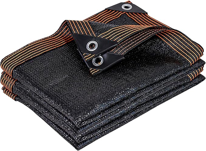 QLOFEI Shade Cloth for Garden, 90% Sunblock Neting Cover Shade Cloth with Grommets, Sun Protection Screens for Patio Kennel Chicken Coop Pergola Greenhouse Plants Cover Mesh Tarp, 10x15 FT QLOFEI