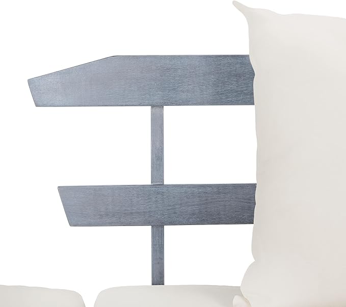 Safavieh PAT6745A Outdoor Collection Tandra Grey Modern Contemporary Daybed Day Bed SAFAVIEH