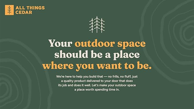 All Things Cedar PS50 Adirondack Outdoor Swing | 4-ft Cedar Porch Swing | Unmatched Craftsmanship, Durable Garden Swing | Spacious Seat, Compatible with A-Frame and Pergola Arbor | 52x24x35 AllThingsCedar