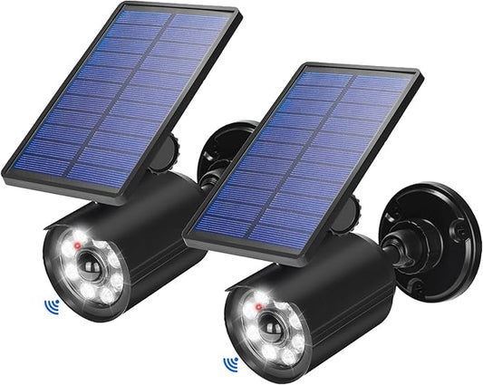 Solar Lights Outdoor Motion Sensor Flood Lights 2000LM IP67 Waterproof Security Spot Lights for Yard Garden Patio 2 Pack CAHOUGSMTSolarLights