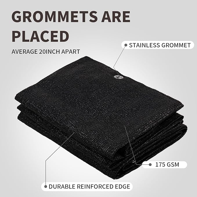 LOVE STORY Custom Size 2'6''x4' Black Balcony Privacy Screen,UV Block Privacy Fence Screen,90% Shield for Outdoor Pool Garden Apartment Railing LOVESTORY