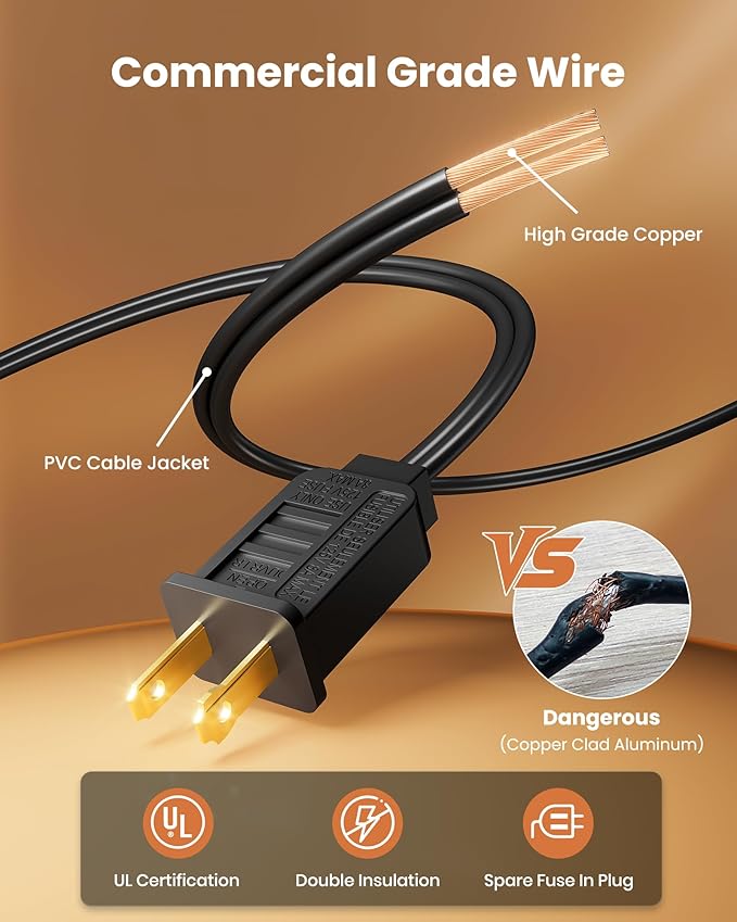Brightown Outdoor String Lights 29 Feet G40 LED Patio Lights, Plug-in, 13 Plastic Edison Bulbs(1 Spare), Waterproof Connectable Hanging Light for Backyard Porch Balcony Party Decor, E12 Base, Black Brightown