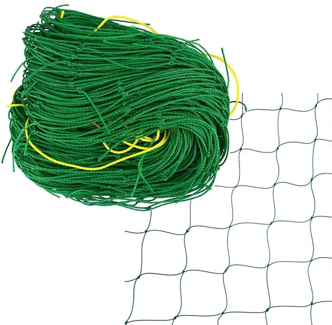 Garden Nylon Mesh Plant Support Trellis Netting Plant Climbing Net for Flower Fruits Vegetables Tomato Plants 2.95Ft x 5.9Ft Gardeningwill