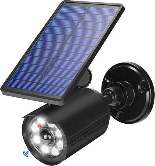 Solar Motion Lights Outdoor 2000LM Security Flood Lights IP67 Waterproof Spot Lights for Yard Porch Garage 1 Pack CAHOUGSMTSolarLights