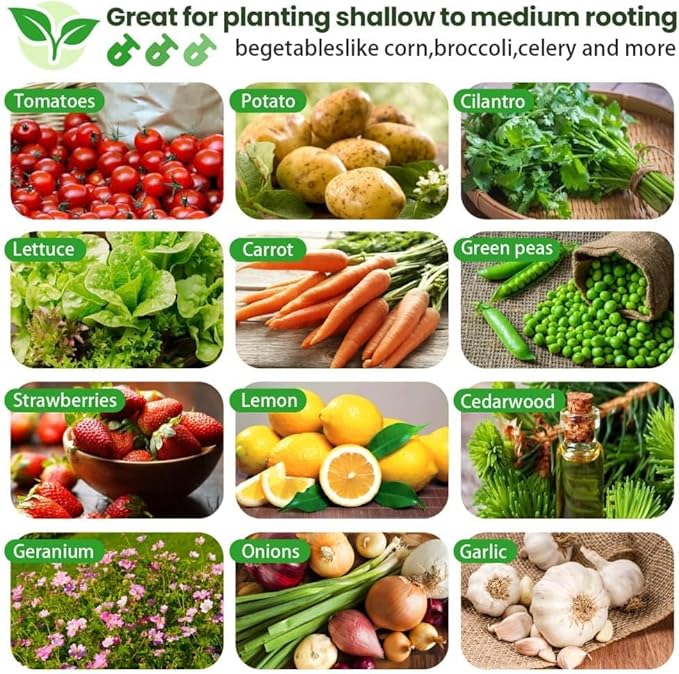 FRIZIONE 3pcs Galvanized Raised Garden Bed Outdoor,Above Ground Garden Bed for Vegetable,Metal Raised Beds for Flower,Steel Raised Beds for Gardening - 36x18 inch FRIZIONE