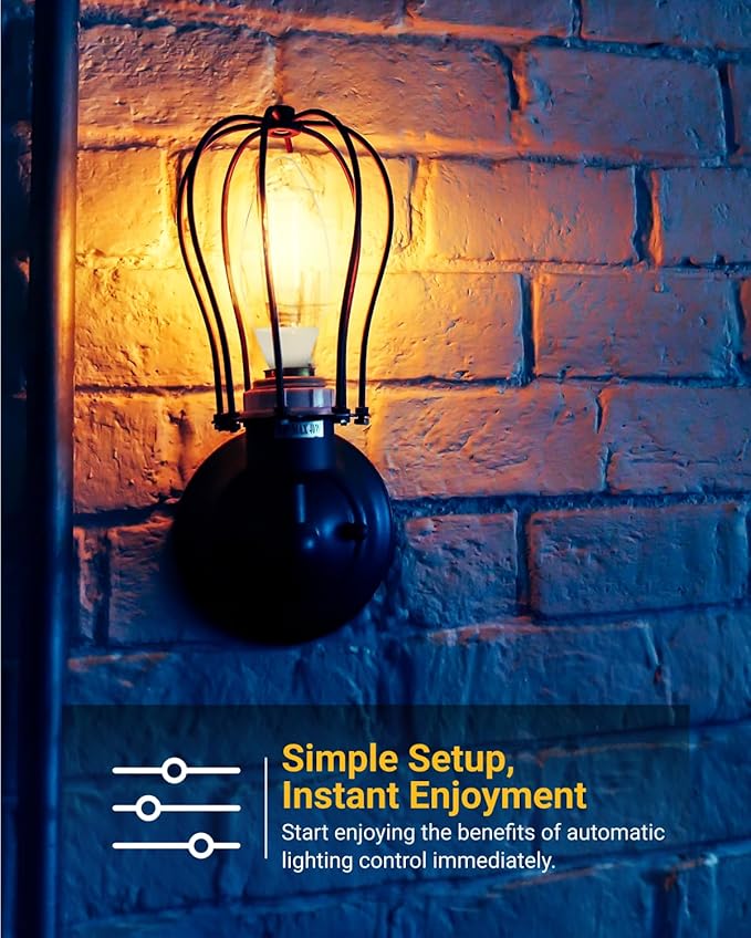 Sunco 6 Pack Dusk to Dawn Light Bulbs LED Outdoor B11, Edison Filament Candelabra Bulbs for Porch Lighting, 500 LM, 5W (40W Equivalent), 2700K Soft White, E12 Base, Photocell Sensor UL SuncoLighting