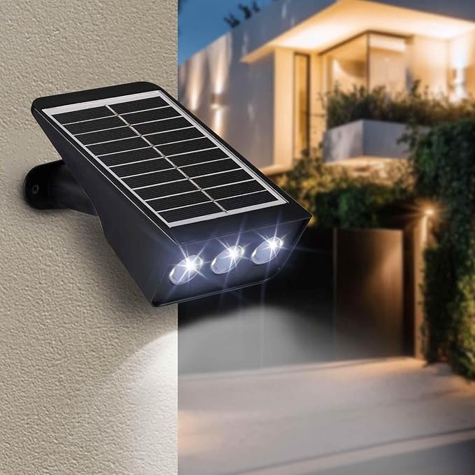 Solar Spot Lights Outdoor, 2 Pack Solar Landscape Spotlights 3 Lighting Modes IP65 Waterproof Adjustable Light House Lights Spot Light for Yard Rootora